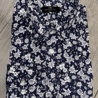 chemise blanche à motif bleu - image  on https://gianniferrucci-tlse.fr