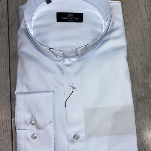 chemise à rayure bleu - image  on https://gianniferrucci-tlse.fr