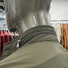 Veste saharienne AGATHA kaki ou bleu marine - image  on https://gianniferrucci-tlse.fr