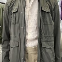 Veste saharienne AGATHA kaki ou bleu marine - image  on https://gianniferrucci-tlse.fr