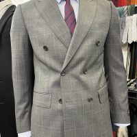 Blazer bleu marine clair, tissu ZIGNONE - image  on https://gianniferrucci-tlse.fr